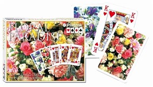 Obrazek Karty Floral Paradise Pink 2 talie