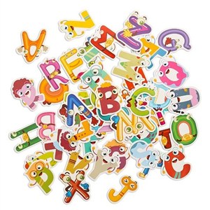 Obrazek Naklejki winylowe Literki 50 szt.