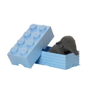 Obrazek LEGO(R) pojemnik klocek ósemka błękitny