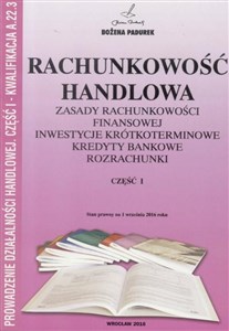 Picture of Rachunkowość Handlowa część I PADUREK