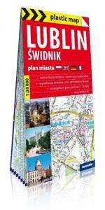 Obrazek Lublin i Świdnik foliowany plan miasta 1:20 000