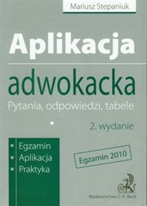 Obrazek Aplikacja adwokacka Pytania, odpowiedzi, tabele