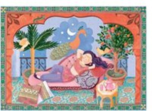 Obrazek Puzzle tekturowe Marzenia Jasminy 36 elementów