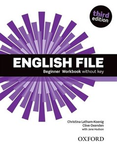 Obrazek English File Beginner Workbook without key