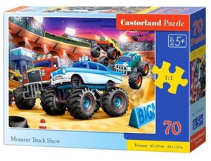 Obrazek Puzzle 70 Monster Truck Show