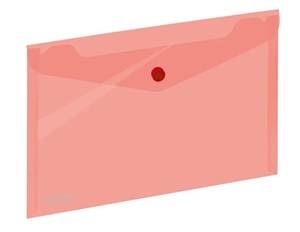 Obrazek Koperta A5 na zatrzask czerwona GRAND