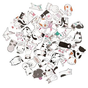 Obrazek Naklejki winylowe Koty  50szt.