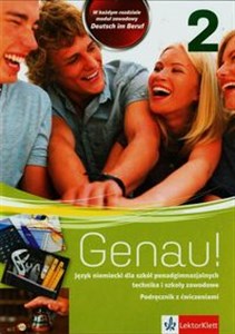 Obrazek Genau! 2 Podręcznik z ćwiczeniami z płytą CD Szkoła ponadgimnazjalna