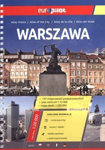 Obrazek Warszawa Atlas miasta 1:20 000