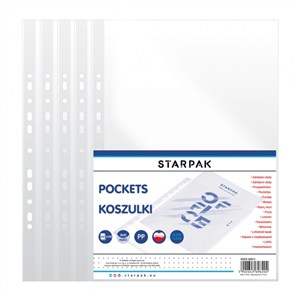 Obrazek Koszulka A4 pp krystaliczna 100 sztuk