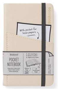 Obrazek Notatnik A6 Bookaroo Journal Pocket kremowy