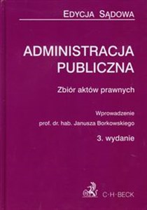 Obrazek Administracja publiczna Zbiór aktów prawnych