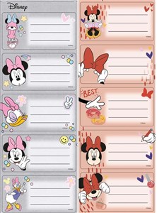 Picture of Naklejki na zeszyty Minnie Mouse