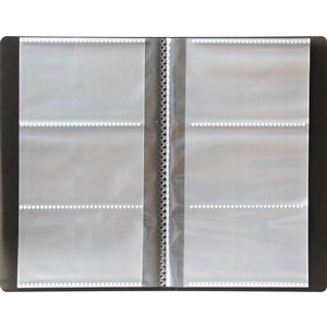 Obrazek Wizytownik PP na 96 wizytówek czarny