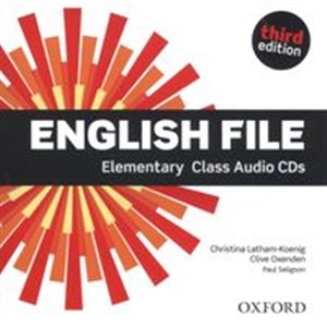 Picture of English File Elemenary Ciass Audio CD
