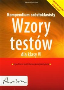 Obrazek Kompendium szóstoklasisty Wzory testów dla klasy VI