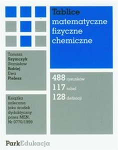 Obrazek Tablice matematyczne fizyczne chemiczne