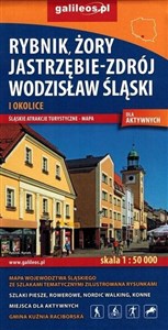 Picture of Rybnik, Żory, Jastrzębie-Zdrój, Wodzisław Śląski, 1:50 000