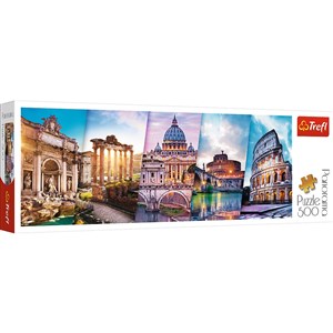 Picture of Puzzle Panorama Podróż do Włoch 500