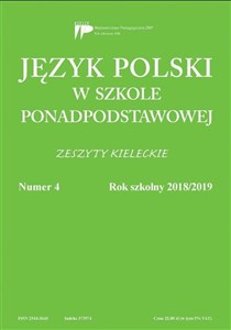 Obrazek Język Polski w szkole ponadpodst. nr 4 2018/2019