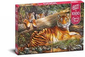 Picture of Puzzle 1000 Cherry Pazzi Quiet Fire