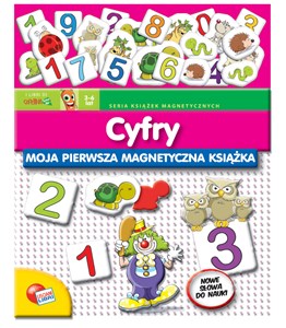 Picture of Cyfry Moja pierwsza magnetyczna książka 3-6 lat