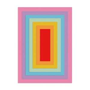 Obrazek Zestaw wykrojników - Prostokąty 15x10cm 7szt