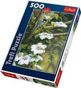 Picture of Puzzle 500 Sikorka pośród kwiatów