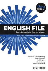Obrazek English File Pre-Intermediate Teacher's Book + CD