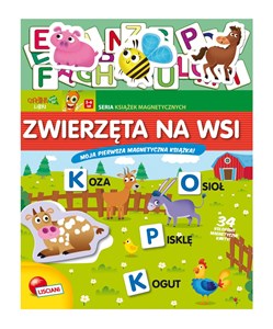 Picture of Zwierzęta na wsi Moja pierwsza magnetyczna książeczka