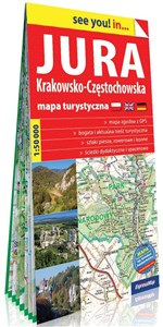 Picture of Jura Krakowsko-Częstochowska papierowa mapa turystyczna 1:50 000