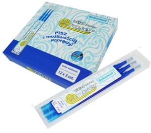 Obrazek Wkład ścieralny Eraser niebieski 3szt