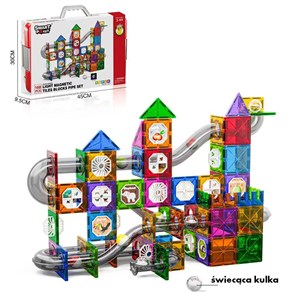 Picture of Klocki magnetyczne 168 elementów