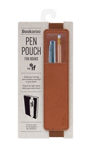 Obrazek Bookaroo Pen Pouch - uchwyt na długopis do książki brązowy