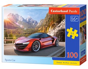 Picture of Puzzle Sports Car 100