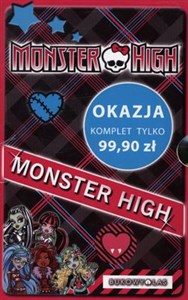 Picture of Monster High Upiorna szkoła / Upiór z sąsiedztwa / Po moim trupie / O wilku mowa / Zabójczo stylowy notes Pakiet