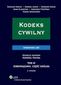 Picture of Kodeks cywilny Komentarz Tom 3 Zobowiązania. Część ogólna.