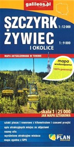 Picture of Mapa wodoodporna - Szczyrk, Żywiec i okolice