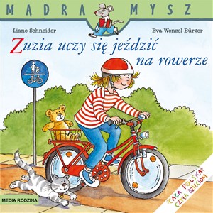 Picture of Mądra Mysz. Zuzia uczy się jeździć na rowerze