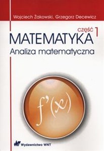 Picture of Matematyka Część 1 Analiza matematyczna