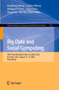 Picture of BIG DATA AND SOCIAL COMPUTING