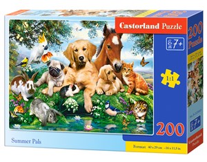 Picture of Puzzle Summer Pals 200