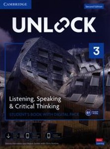 Picture of Unlock 3 Listening, Speaking and Critical Thinking Student's Book with Digital Pack