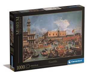 Obrazek Puzzle 1000 museum Canaletto The return of the bucentaur at the molo on ascension day” 39764