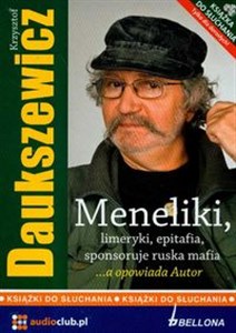 Picture of [Audiobook] Meneliki limeryki epitafia sponsoruje ruska mafia a opowiada Autor