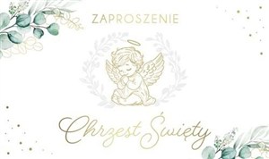 Picture of Zaproszenie Chrzest (10szt)