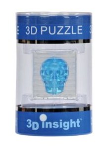 Picture of Puzzle 3D Insight Czaszka Niebieska