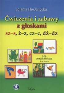 Picture of Ćwiczenia i zabawy z głoskami sz-s, ż-z, cz-c, dż-dz + CD