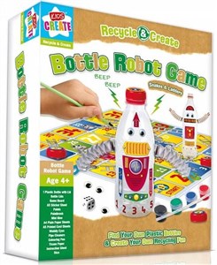 Picture of Ekologiczna butelka - Robot z grą planszową