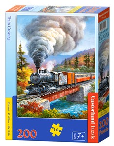 Obrazek Puzzle 200 Premium:Train Crossing